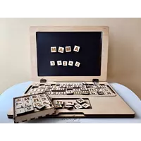 Розвиваючі набори Woody Алфавіт “Ноутбук” Woody (w00d-3015 - 993)